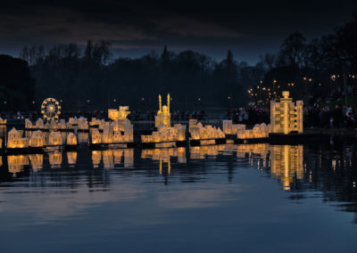 City of Lights - Lantern Company - Liverpool - Boating Lake - Sefton Park - photo credits: Mark Loudon - Mark McNulty